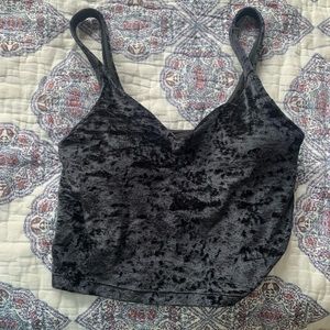 Navy lululemon align top